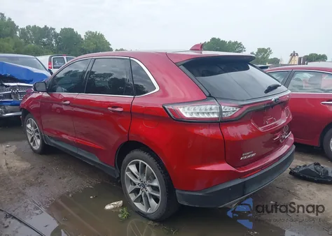2018 Ford Edge Titanium z USA, uszkodzony, nr VIN 2FMPK4K82JBC37488